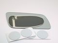 Heated Left Driver Side Mirror Glass Lens For 09-12 Ford Flex Includes Adhesive Pads Model 4239h Flat Clear 4 25 X 7 875 In 
