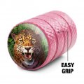 Leopard Hunting Valve Stem Caps For Tire Rim Wheels Pink Aluminum Air Covers Schrader Valves Set Of 4 Pieces
