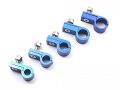Autobahn88 Billet Aluminum Hose Clamp P-clip For Ptfe An6 Od 11mm 0 43