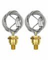 2 Pack Of A A Npt Air Tank Drain Valve With 60 Cable Brake Reservoir Compressor For Semi Trucks Replaces Haldex 12105 N3613ad