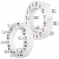 Aintier 2pcs 1 5 8x6 Wheel Spacers 8 Lug Center Bore 126 Mm Studs 14x1 5 Fit For Express 2500 1997-2011 Silverado Hd 2002-2011