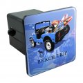 Beach Trip Surfing Surfer Dogs Tow Trailer Hitch Cover Plug Insert