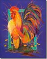 The Commander By Susan Libby Rooster Art Ceramic Accent Tile 10 X 8 Kitchen Shower Backsplash 