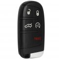 Ocpty 2 Pcs Flip Key Entry Remote Fob Shell Case For 2011-2018 Dodge Charger 2015-2018 Challenger M3n-40821302