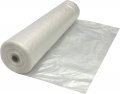 Vbs Clear Plastic Sheeting 6 Mil 14 X 100 Window For Winterizing Roll Of Heavy Duty Thick Polyethylene Film 