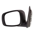 Driver Side Door Mirror For Dodge Grand Caravan 2008 2019 Manual Glass Non Heated Folding Textured Black Replacement Ch1320289 