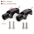 Topteng Master Cylinder Clamp Mirror Mount M10 10mm 32mm Center For Yamaha Mt-01 2004-2009 Mt-25 2015-2021 Mt-09 Fz-09