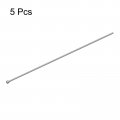 Uxcell Straight Ejector Pins 3mm 1 8 Dia 65mn Steel Round Tip Punch 250mm 10 Long For Mechanical Maintenance 5pcs