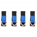 4pcs 2 X 36 Axle Straps Car Hauler Trailer Tie Down Wheel Strap Blue Black 