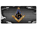 Masonic License Plate 