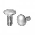 Uxcell 5 16-18x3 4 Carriage Bolt Round Head Square Neck 304 Stainless Steel 20pcs