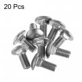 Uxcell 5 16-18x3 4 Carriage Bolt Round Head Square Neck 304 Stainless Steel 20pcs