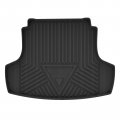 T Tgbros Custom Fit For Cargo Mat 2020-2022 Hyundai Sonata All Weather Liner Floor Black Rear Trunk Non-slip Tpo Odourless 