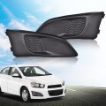 G-plus Fog Light Covers Compatible With Chevy 2012-2016 Sonic Ls Lt Ltz 96694774 Gm1039134 96694768 Gm1038134 Driver Passenger