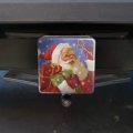Christmas Holiday Santa Presents Candy Canes Tow Trailer Hitch Cover Plug Insert