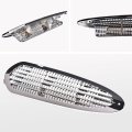Upper Hood Grille Chrome For Freightliner M2 100 106 112 2002 To 2018 Air Mesh Intake Vent Side Silver Finish Abs Plastic