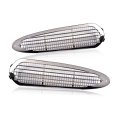 Upper Hood Grille Grill Chrome For Freightliner M2 100 106 112 2002-2018 Air Mesh Intake Vent Side