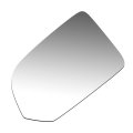 554 Factory Style Driver Left Side Mirror Glass Lens Power Adjust Heated Compatible With Mercedes-benz Metris 16-20 Silver