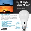Feit Electric Led Built-in Dusk To Dawn Sensor Intellibulb A19 With An E26 Medium Base Light Bulb 60w Equivalent 15 Year Life