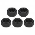 1 2-13 Unc Hex Nuts Carbon Steel Grade 8 Black Oxide Hexagon Nut For Screw Bolt 5 Of Pack 