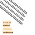 20pcs 8 32 Inch M4 Threaded Rods With 40pcs Hex Nuts 18 304 Stainless Steel Full Threads Right-hand Thread For Hangers U-bolts