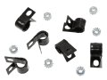 1968-1975 Corvette Positive Batterty Cable Clamp With Nut Set Of 12 