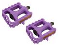 M T B Pedals 861 9 16 Purple Bike Bicycle Pedal Mostly For Bikes With Three Piece Crank Track Fixie 