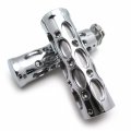 Smt-hole Hollow Shape 7 8 Hand Grips Compatible With Nomad Drifter Vulcan 1600 2000 Chromed Motorcycle B00xirv5p6