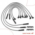 A-premium Ignition Spark Plug Wires Set Of 7 Compatible With Toyota 4runner Pickup 1991-1995 T100 1993-1994 V6 3 0l