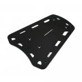 Nicecnc Black Rear Top Case Carrier Luggage Rack Compatible With Suzuki Drz400s Sm 2000-2022 Kawasaki Klx400 2003-2008