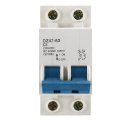 Baomain Miniature Circuit Breaker Dz47-63 Break Ac 230v 400v 1amp 2 Pole Din Rail Mounting 1 Amp