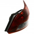 Rear Tail Lights Pair For 2007 2011 Toyota Yaris Sedan Driver And Passenger Side Assembly Halogen Clear Red Lens To2818140 