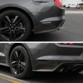 Vipmotoz Full White Led Smoke Lens Rear Side Marker Light Parking Lamp For 2015-2023 Ford Mustang S550 Driver Passenger