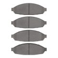 Front Disc Brake Pads For Mercury Grand Marquis 2003 2011 Semi Metallic Friction 0 65 Inner Thickness 2 42 In Outer Height 