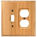 Amertac 4025td Traditional Light Oak Wood Wall Plate 