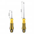 Uxcell 2 In 1 Adjustable-length Screwdriver Ph2 Phillips 6 3mm Slotted Magnetic Dual End Screw Driver