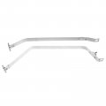 A-premium Fuel Tank Straps Compatible With Mitsubishi Lancer 2008017 L4 2 0l 2 4l Petrol Dohc Fwd 2-pc Set