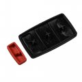 Hqrp Key Button Pad 3 Buttons Panica Repair Folding Flip Fob For Volkswagen Vw Beetle 2003 2004 2005 04 05 