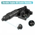 X Autohaux Car Engine Oil Cooler Housing With Gasket Assembly For Mercedes-benz C250 2012-2015 Slk250 2711801410