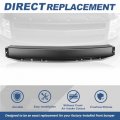 Auto Dynasty Non Air Intake Cutout Front Bumper Impact Face Bar Compatible With Chevy Silverado 1500 2007-2013 Matte Black
