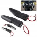 Turn Signal Light 2pcs 12v Led Amber Color Fit For Kawasaki Z250 Z800 Z900 Z900rs Z1000 Transparent Lens 
