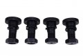 Jeenda 4pcs Rotary Cutter Blade Bolt Kit 63607 802-263c 802-277c Compatible With Bush Hog Land Pride