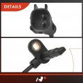 A-premium Abs Wheel Speed Sensor Compatible With Mitsubishi Models Outlander 2010-2013 Sport Lancer Fwd Front And Rear Side