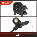 A-premium Abs Wheel Speed Sensor Compatible With Mitsubishi Models Outlander 2010-2013 Sport Lancer Fwd Front And Rear Side