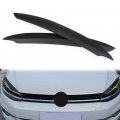 2 Pcs Abs Eyebrow Headlight Trim Lamp Cover Sticker For Vw Volkswagen Golf 7 Mk7 Car Decoration Accessories