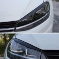 2 Pcs Abs Eyebrow Headlight Trim Lamp Cover Sticker For Vw Volkswagen Golf 7 Mk7 Car Decoration Accessories