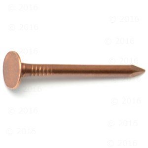 Copper Roofing Nails 1 5 In Brown 205 Piece Set Nc-025-205