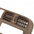 G-plus Dash Trim Bezel Cover Single Din Beige Compatible With Chevy Blazer S10 Gmc Jimmy S15 Sonoma 1998 1999 2000 2001 2002