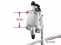 Rear Hydraulic Disc Brake Master Cylinder Caliper Assembly With New Pads For 150cc 200cc 250cc Atv Quad Taotao Sunl Roketa Nst