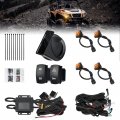 Utv Turn Signal Kit Universal Atv Street Legal With Rocker Switch 110d Horn Plug Play Blinker For Polaris Can-am Kawasaki 